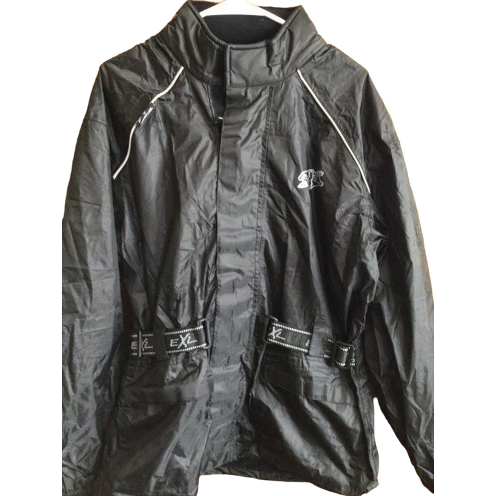 EXL Black‎ Light Weight Motorcycle Riding Weatherproof  Jacket / Size Small